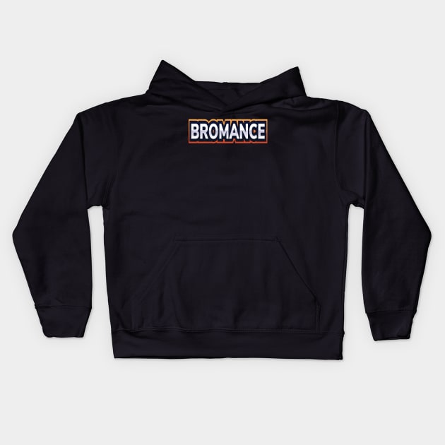 Bromance Male Friendship Kids Hoodie by ProjectX23Red